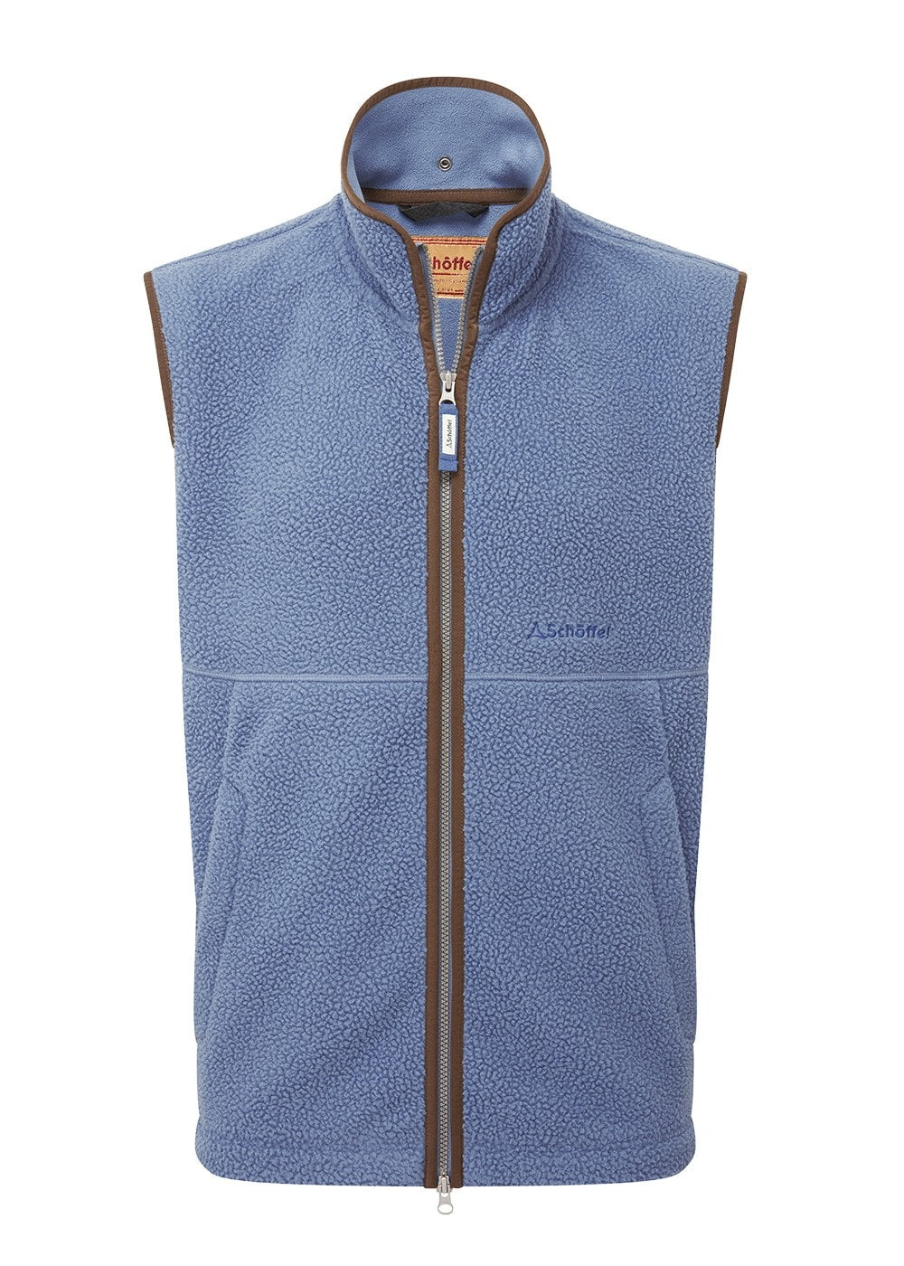 Oakham Retro Fleece Gilet - Vintage Navy - 6