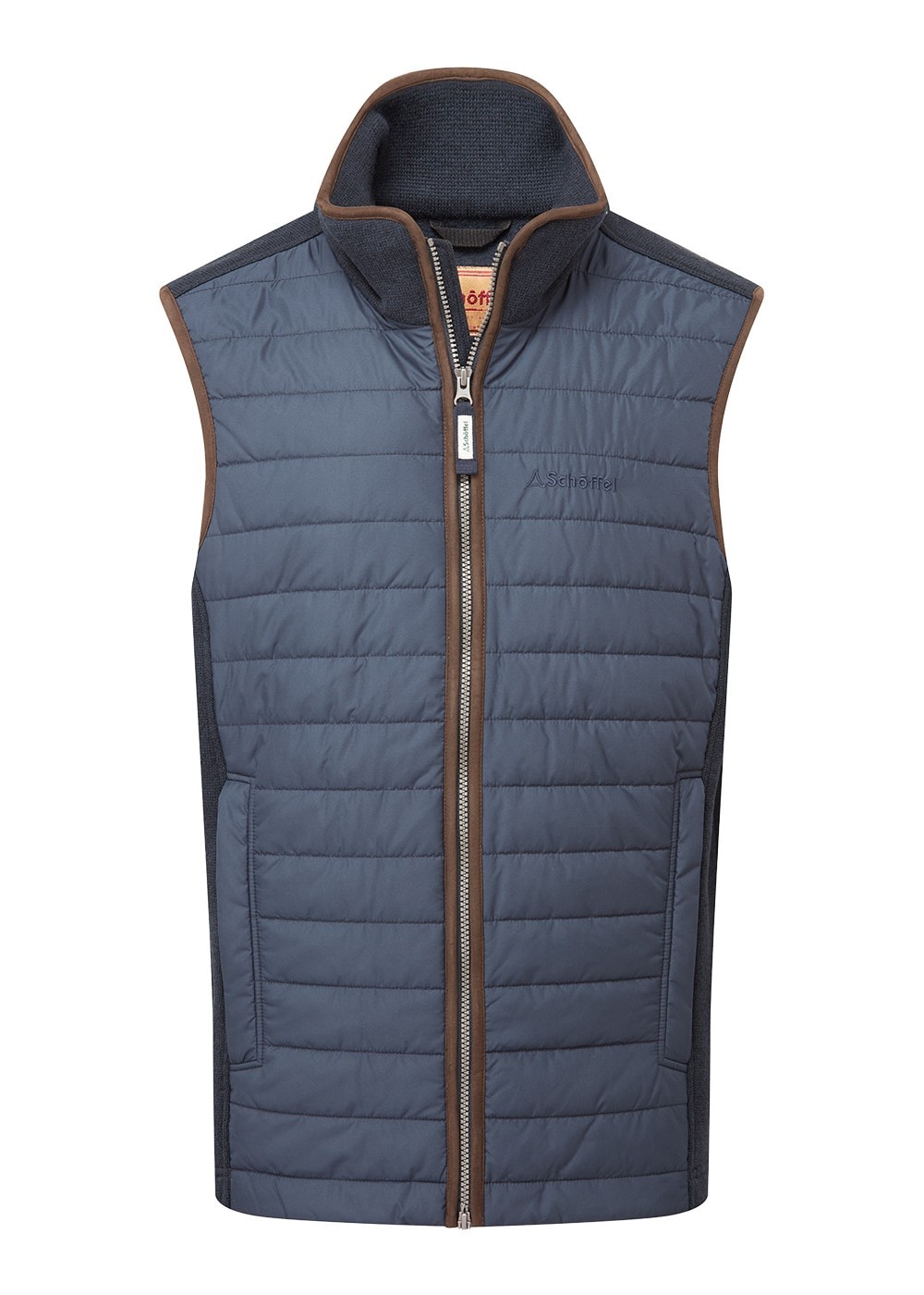 Oakham Hybrid Gilet AW24 - Petrol Blue - 5