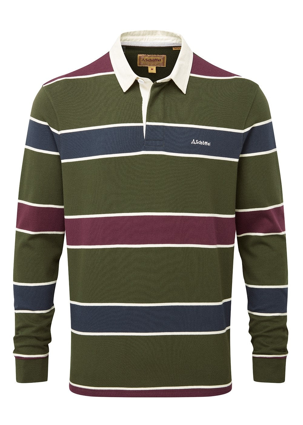 Porthtowan Rugby Top AW24 - Woodland and Wine - 7