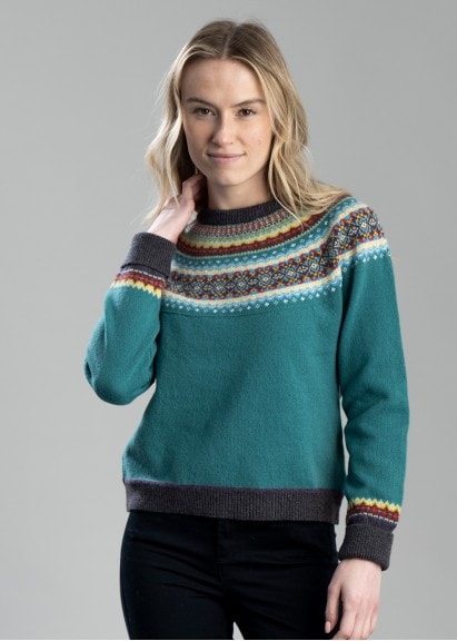 Alpine Short Sweater - Tigerlilly - 1