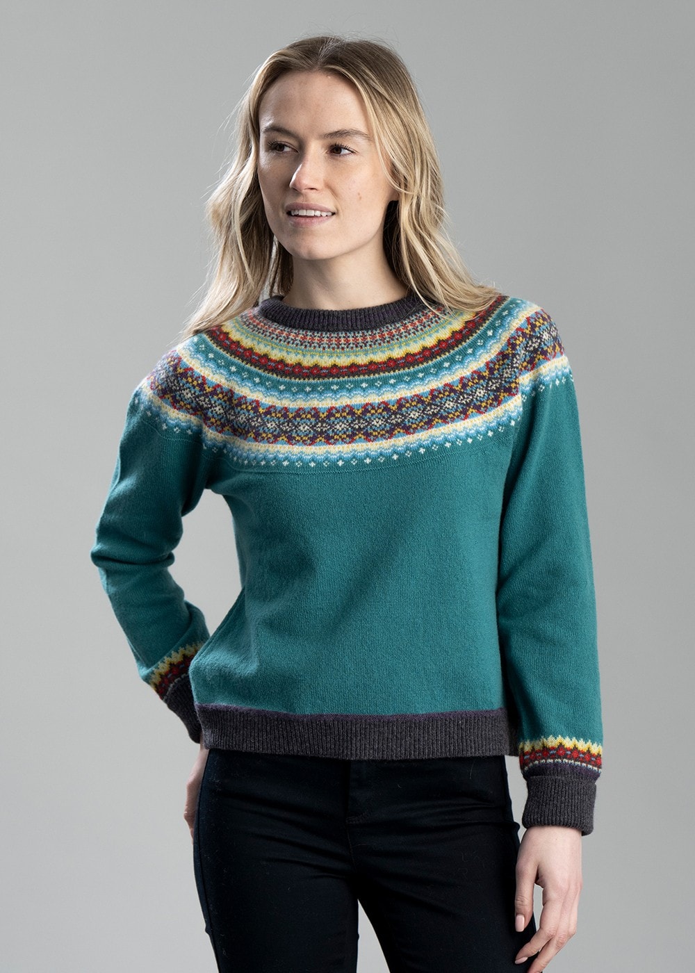 Alpine Short Sweater - Tigerlilly - 2