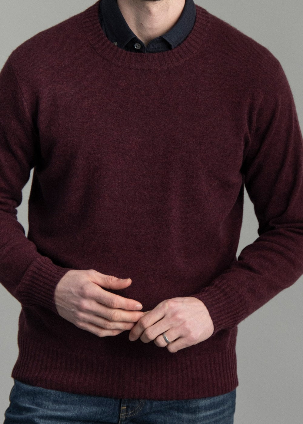 Christchurch Sweater - Claret - 4