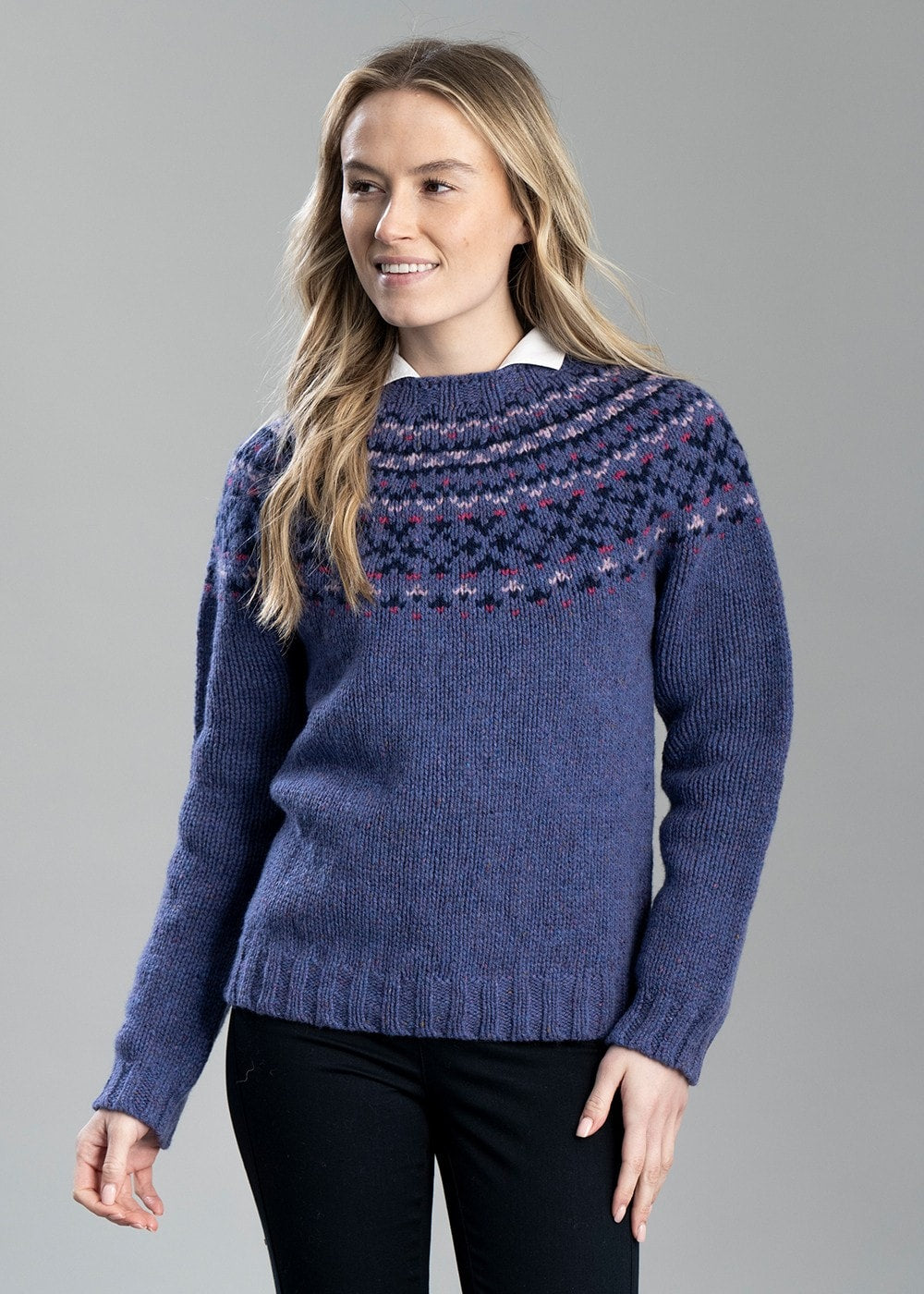 Ulla Crew Neck Sweater - Vatersay - 2