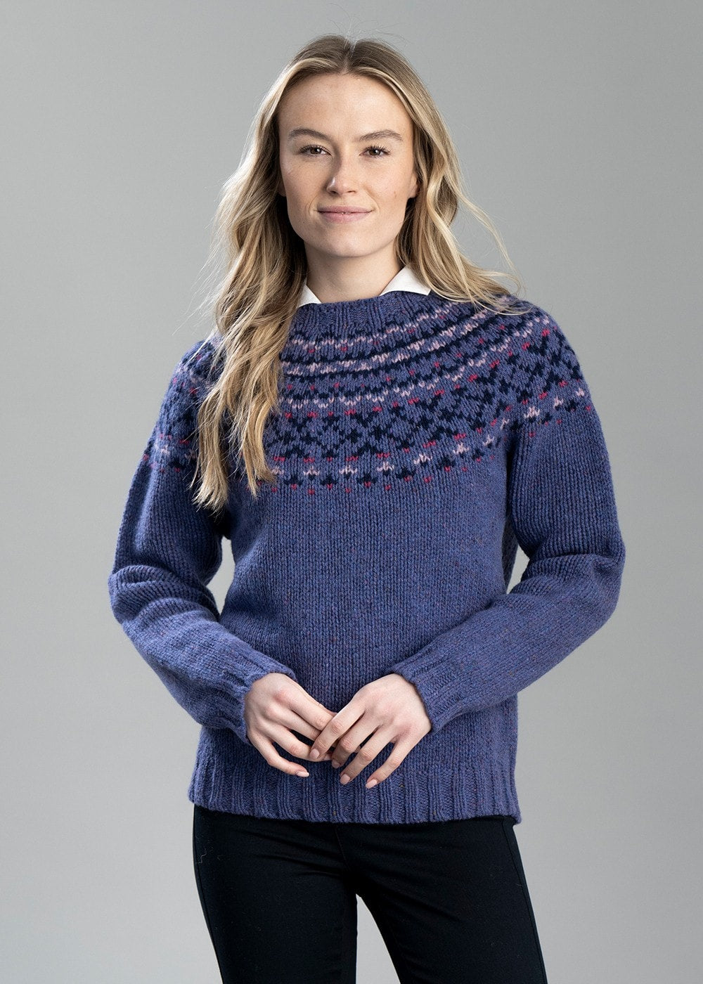 Ulla Crew Neck Sweater - Vatersay - 3