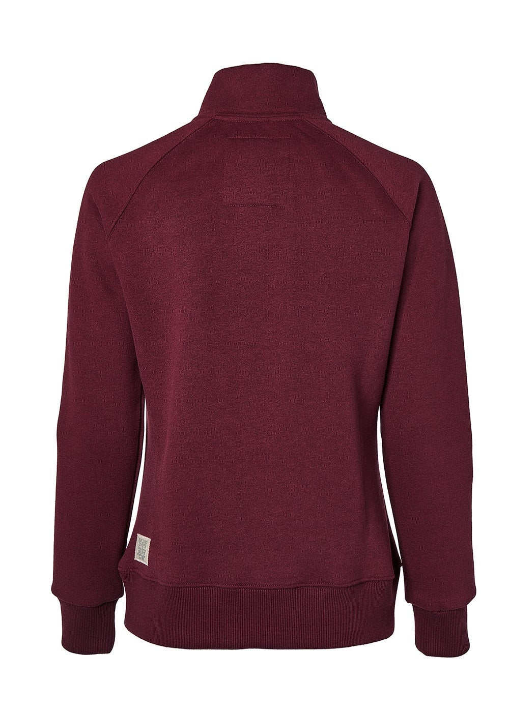 Sporting Heritage Zip Henley - Merlot - 8