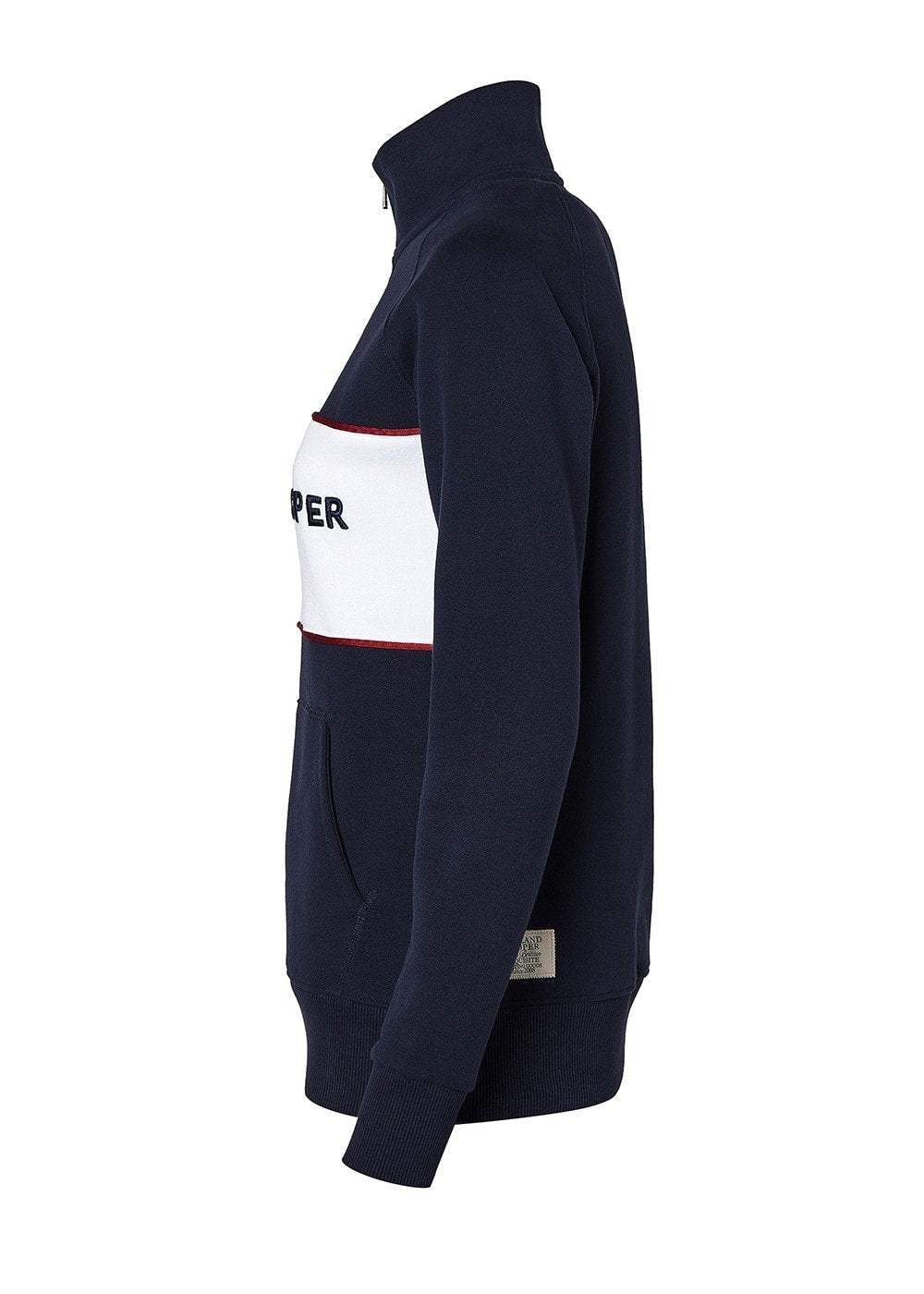 Sporting Heritage Zip Henley - Ink Navy - 8