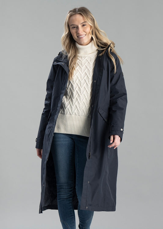 Alderford Coat - Navy - 1