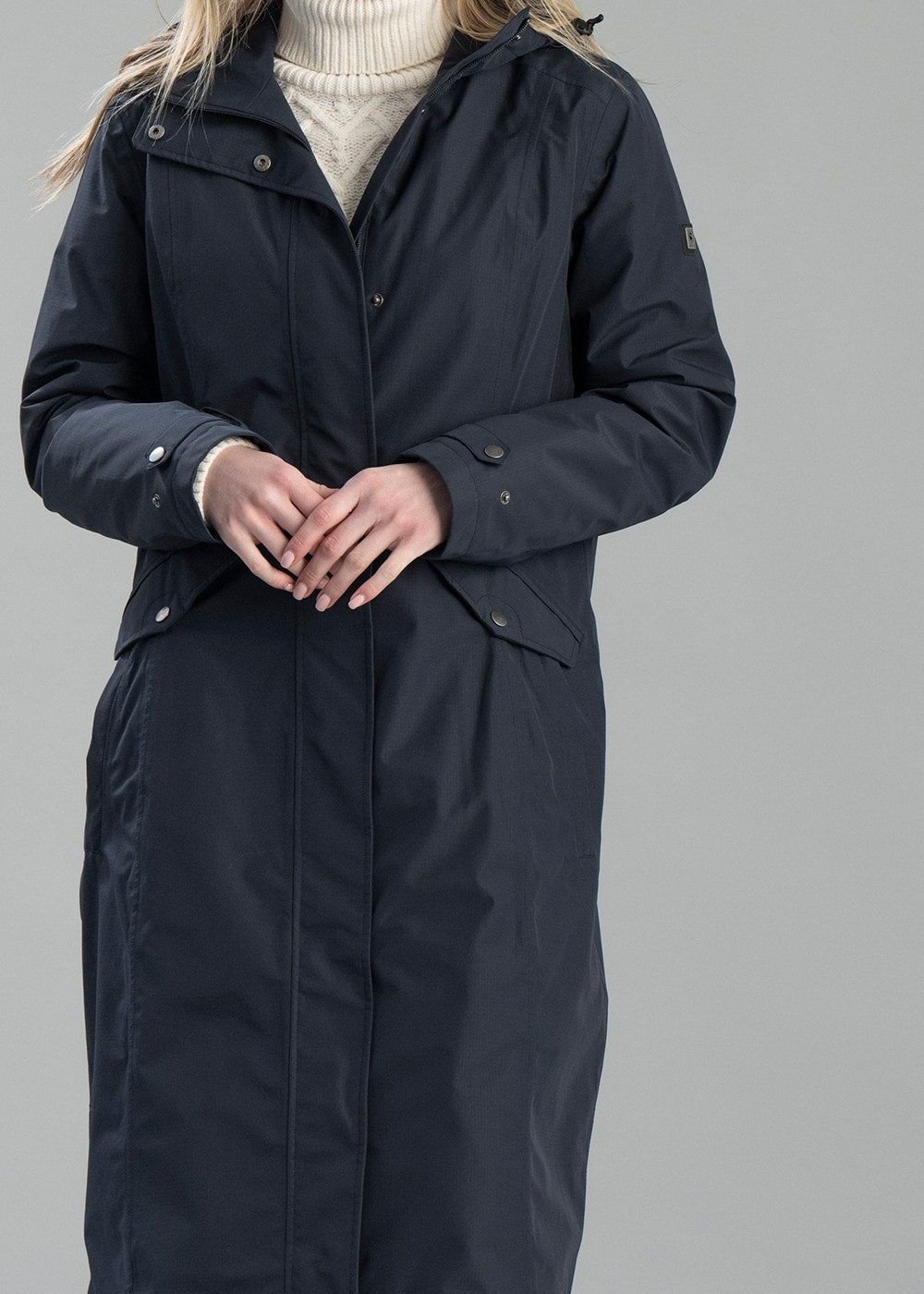 Alderford Coat - Navy - 8