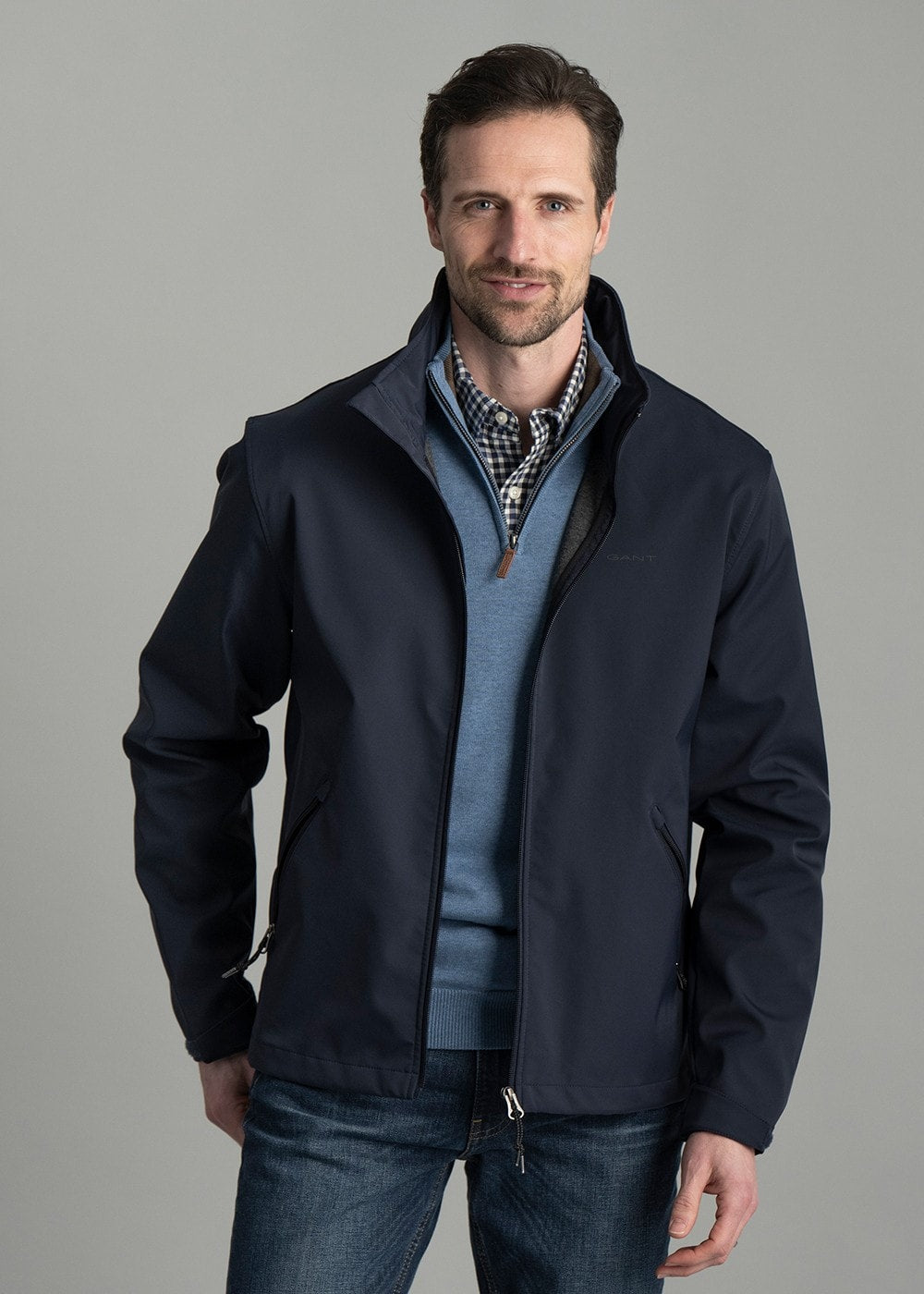 Soft Shell Jacket AW24 - Evening Blue - 1