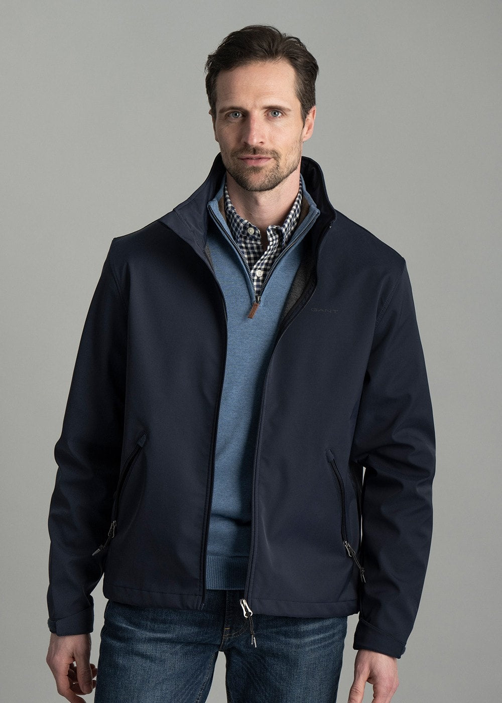 Soft Shell Jacket AW24 - Evening Blue - 3