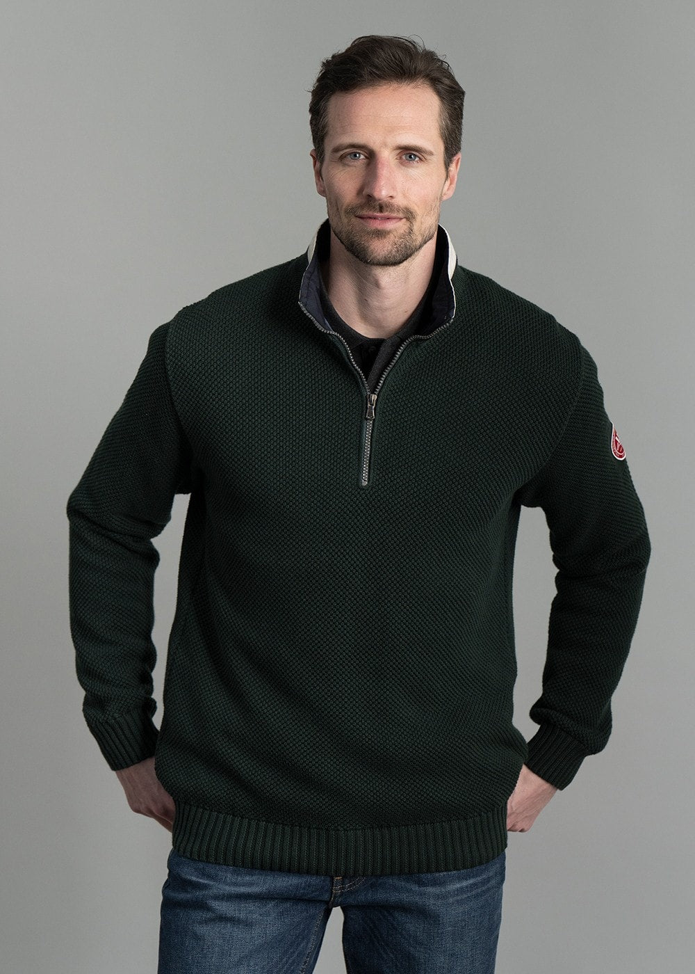 Classic Windproof Sweater - Pine - 4