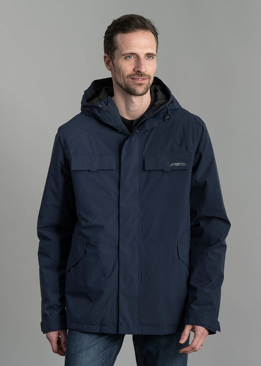 Insulated Rain Jacket AW24 - Navy - 1