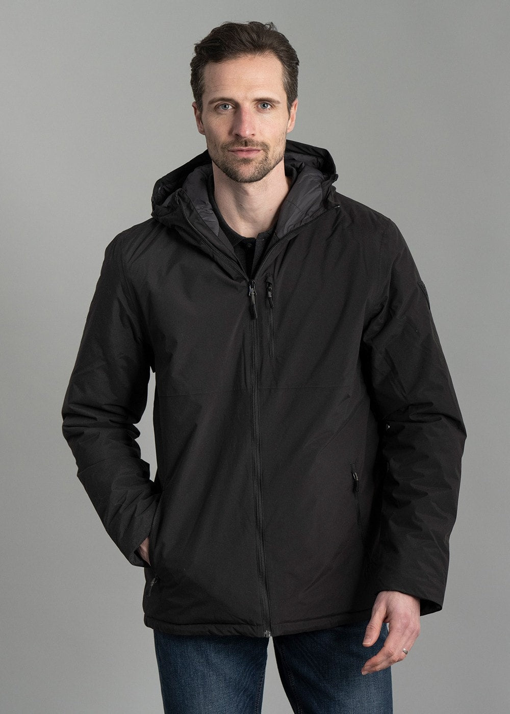 Marina Primaloft Rain Jacket AW24 - Black - 1