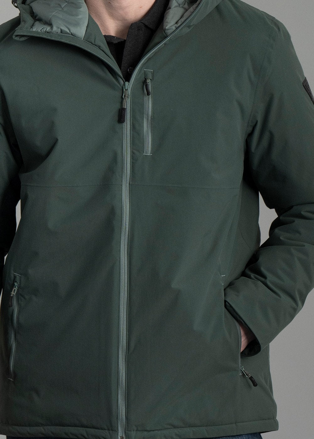 Marina Primaloft Rain Jacket AW24 - Darkest Spruce - 4