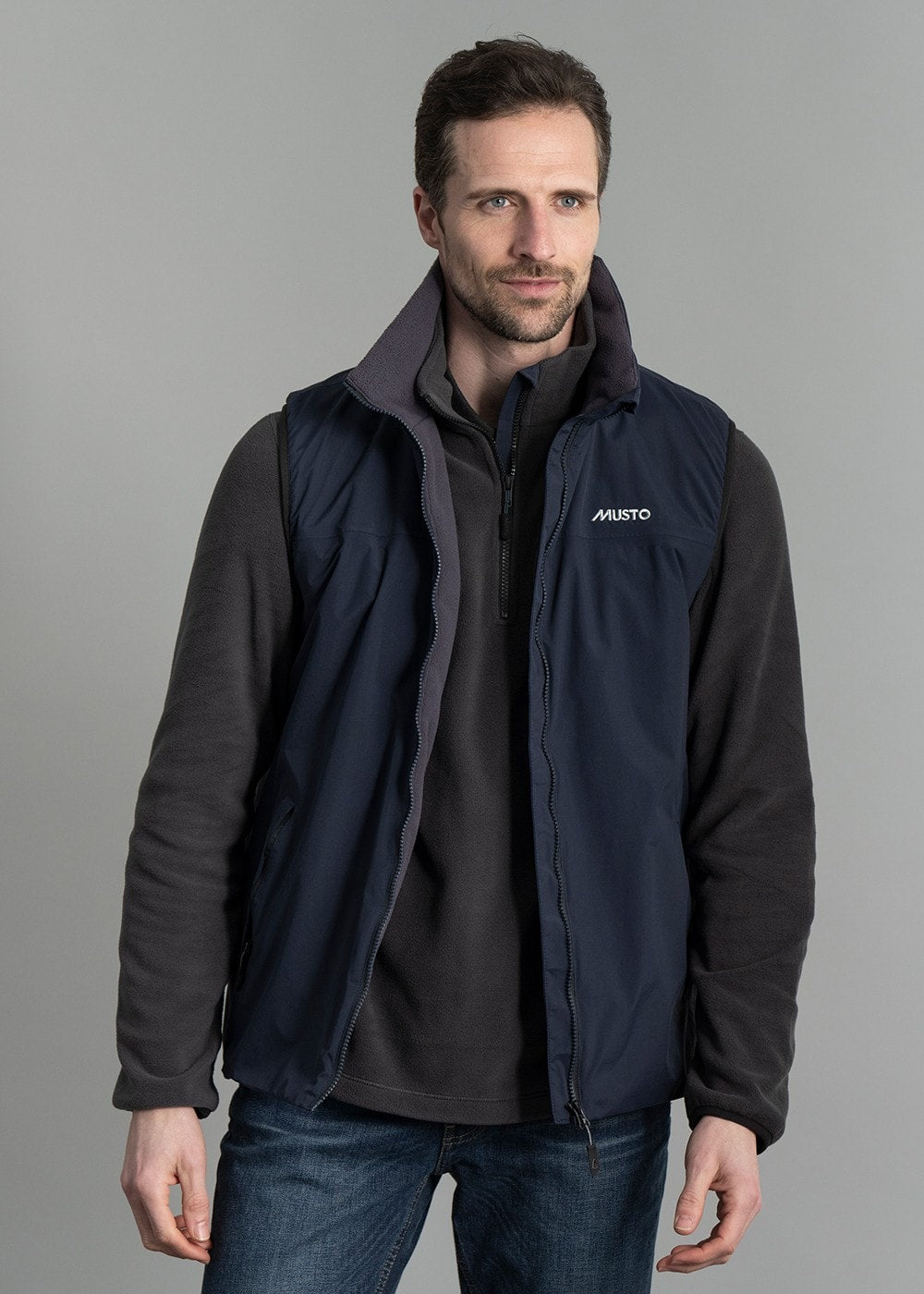 Snug Vest 2.0 AW24 - Navy and Cinder - 2