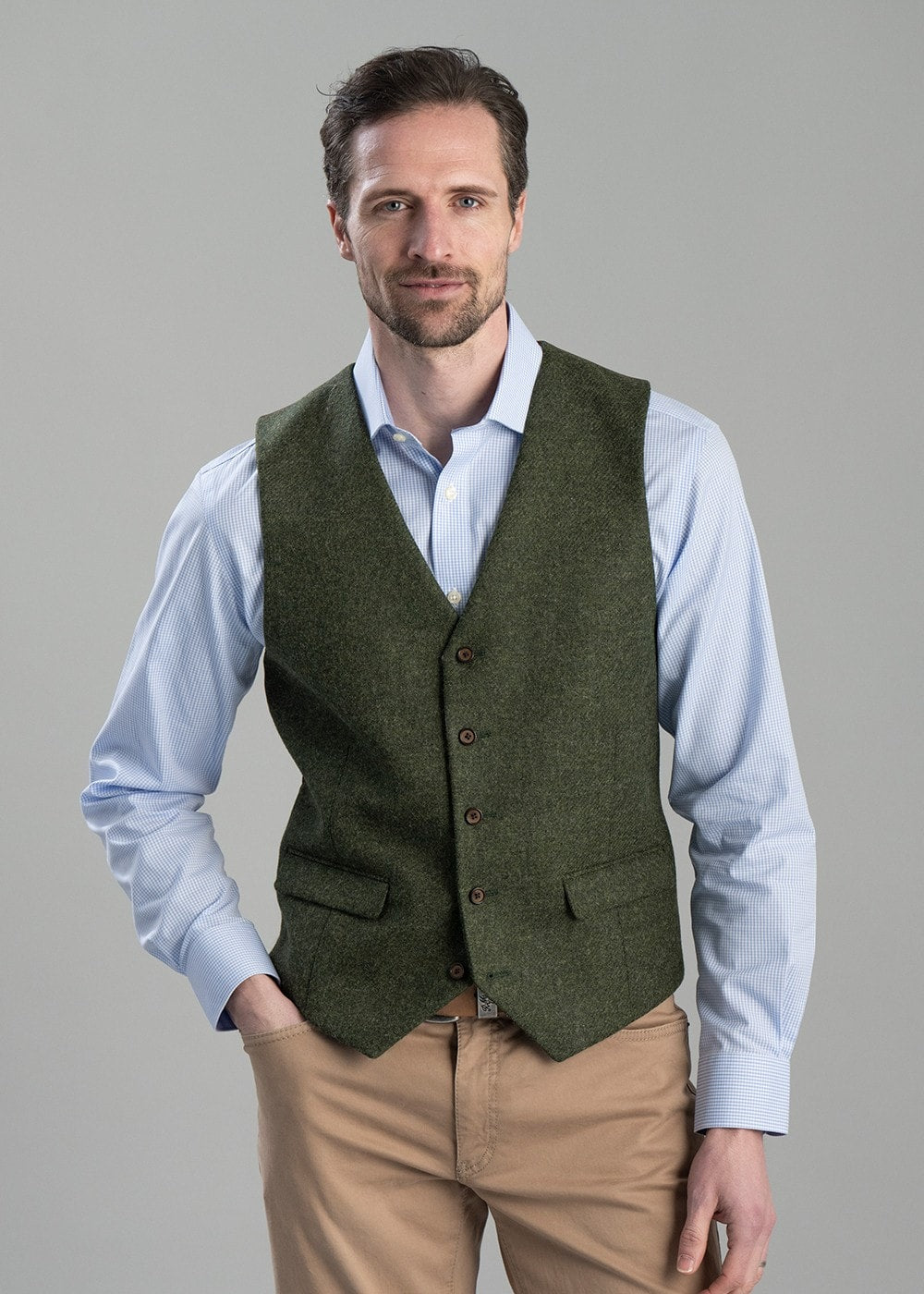 Charlie Waistcoat - Rosemary - 3