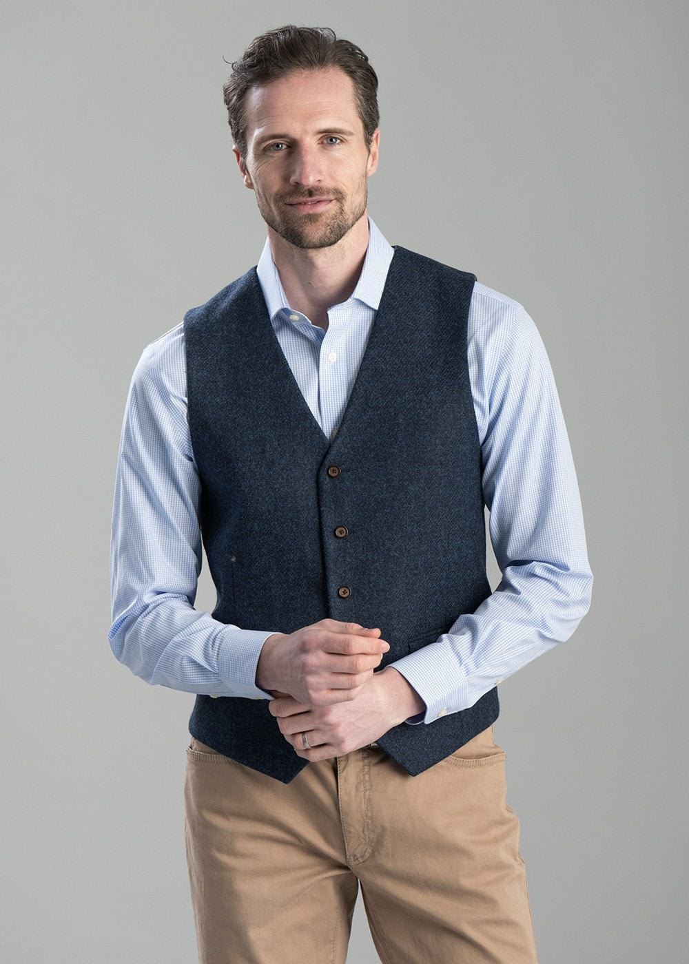 Charlie Waistcoat - Indigo - 1