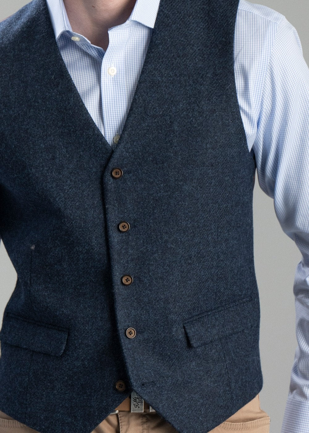 Charlie Waistcoat - Indigo - 4