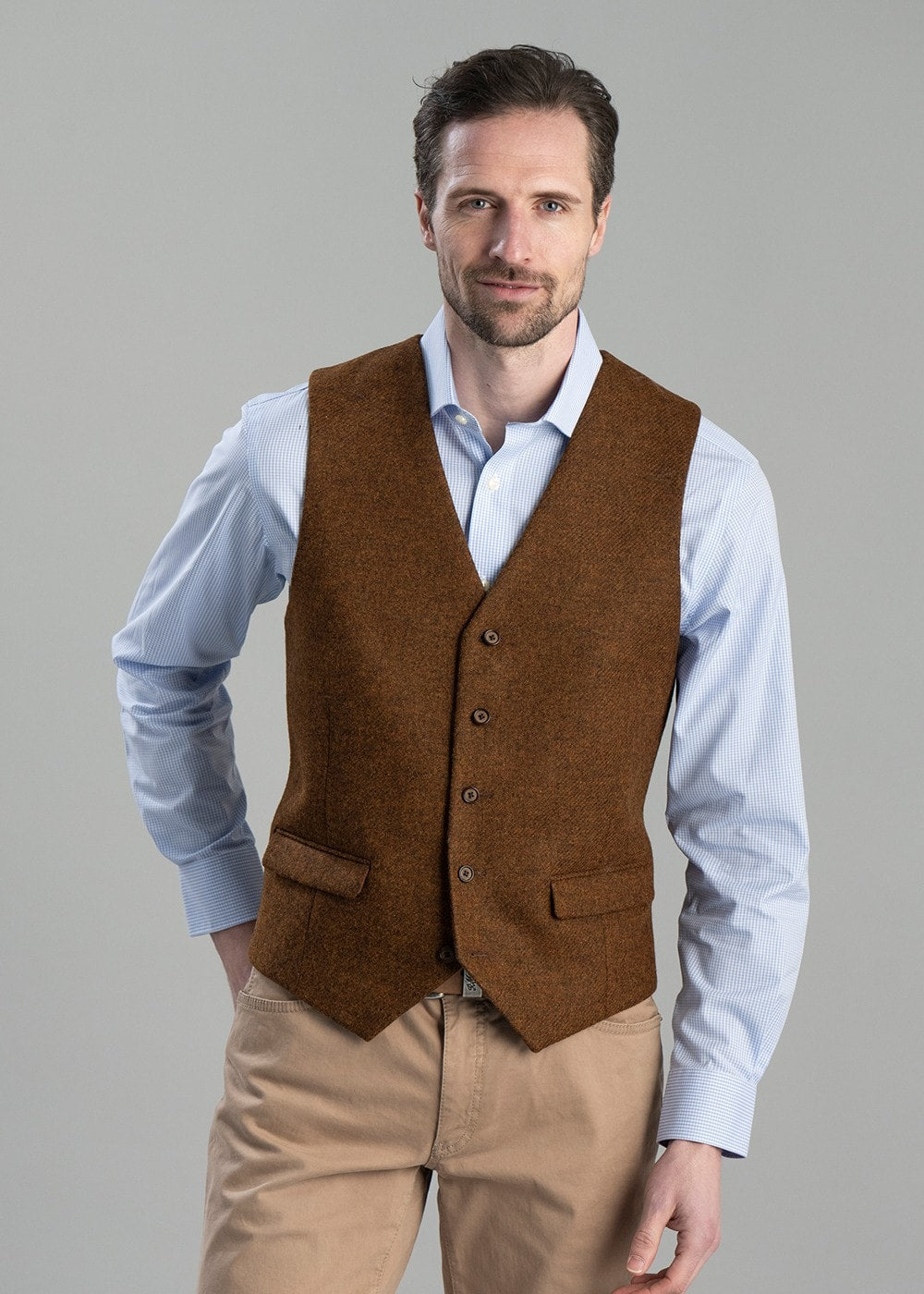 Charlie Waistcoat - Auburn - 1