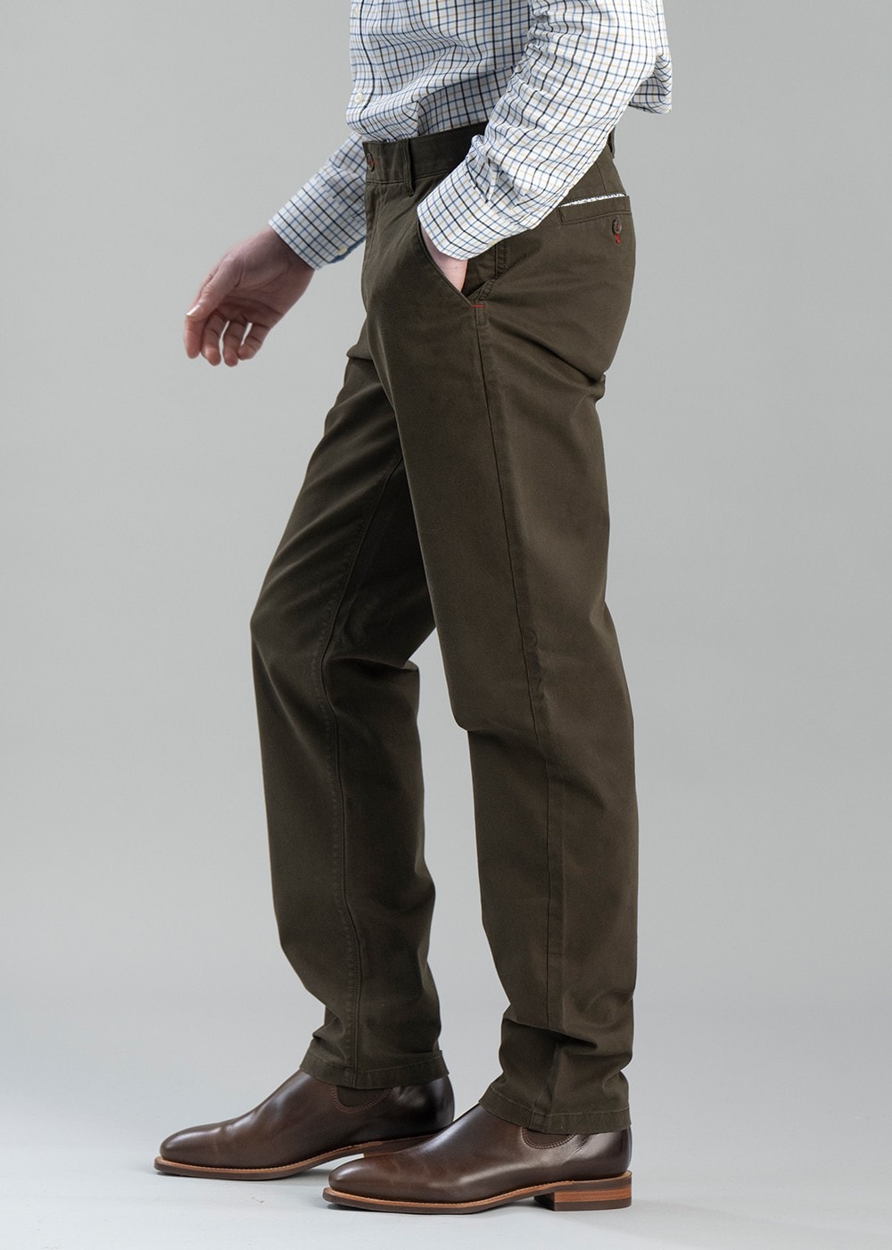 Eckford Trousers AW24 - Moss - 2