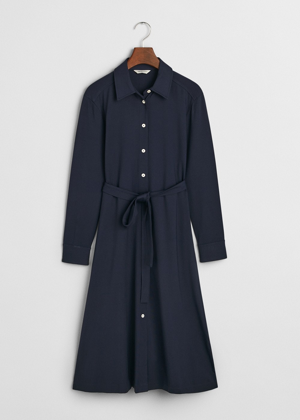 Jersey Shirt Dress - Evening Blue - 6