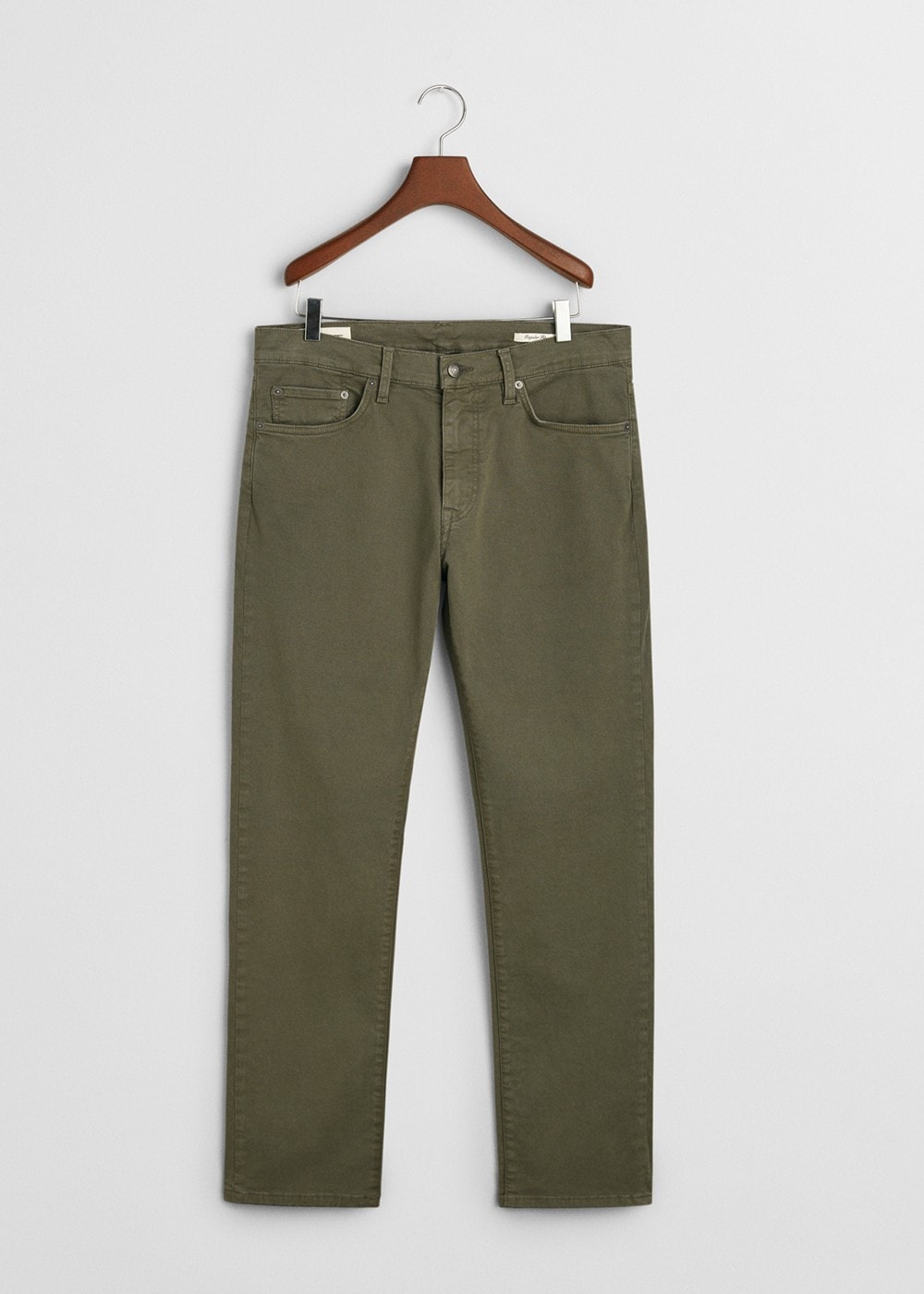 Regular Desert Jeans - Dark Earthy Green - 6