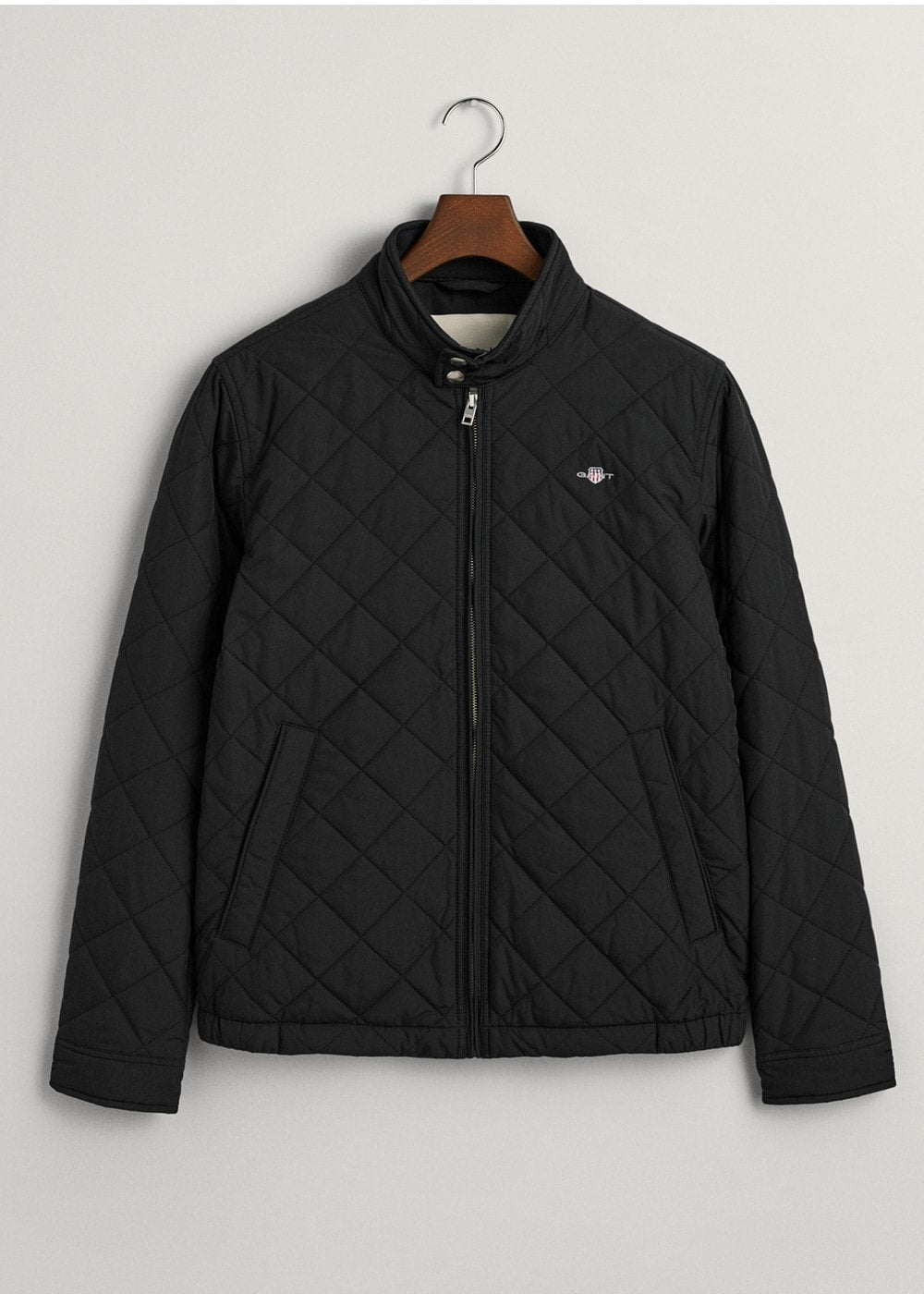 Quilted Windcheater Jacket - Black - 7