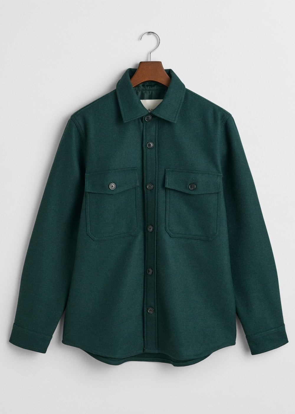 Wool Overshirt AW24 - Tartan Green - 8