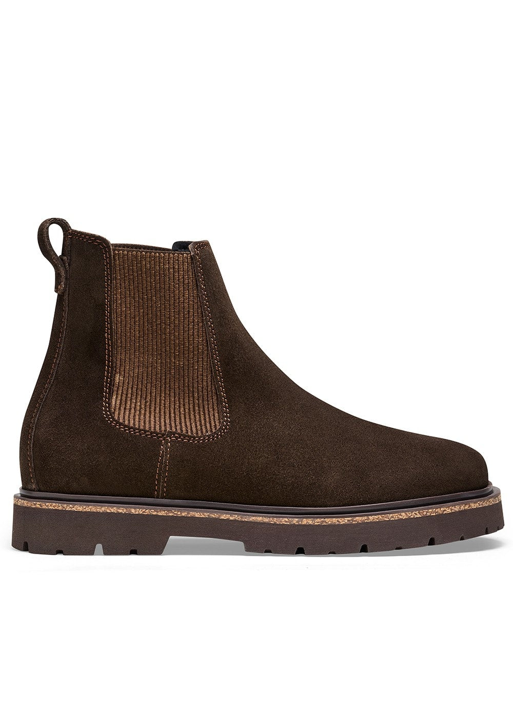 Highwood Slip On Suede Boots - Mocha - 2