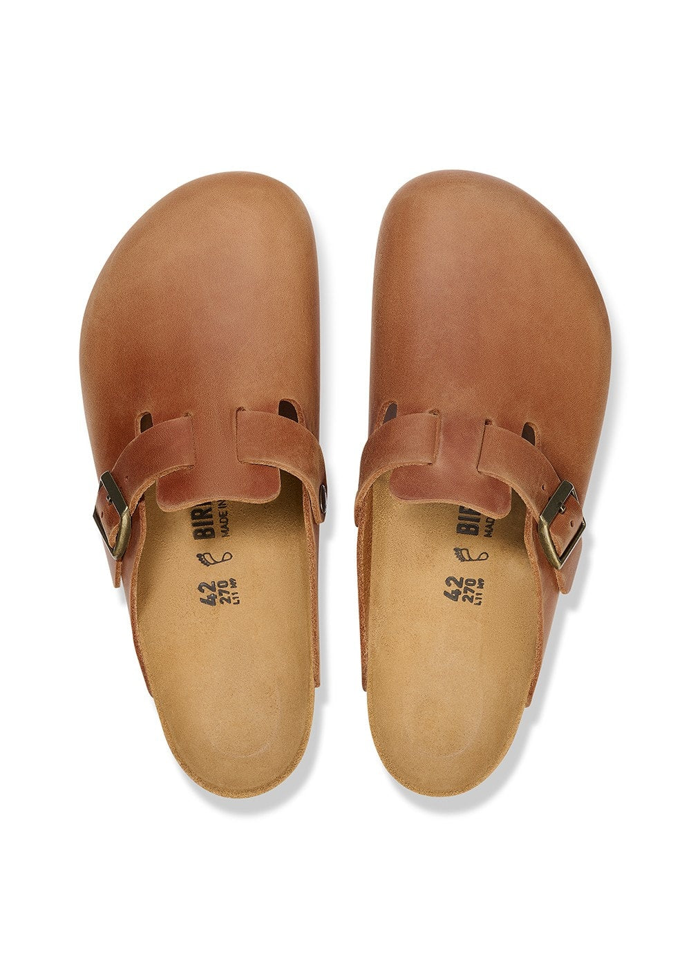 Boston Clogs - Cognac - 3