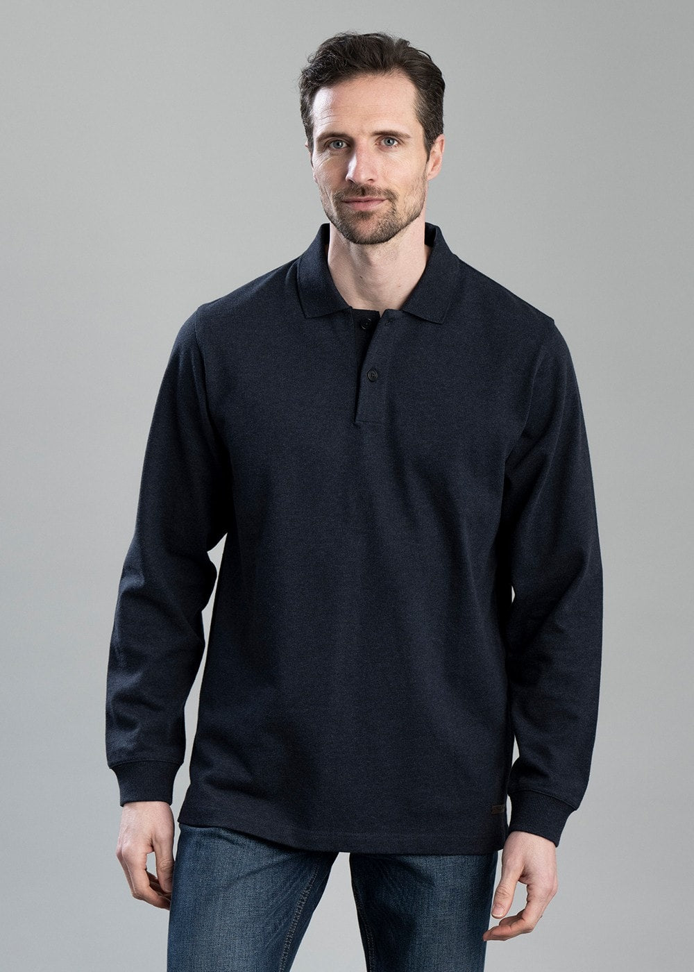 Percy Rugby Shirt AW24 - Navy - 1