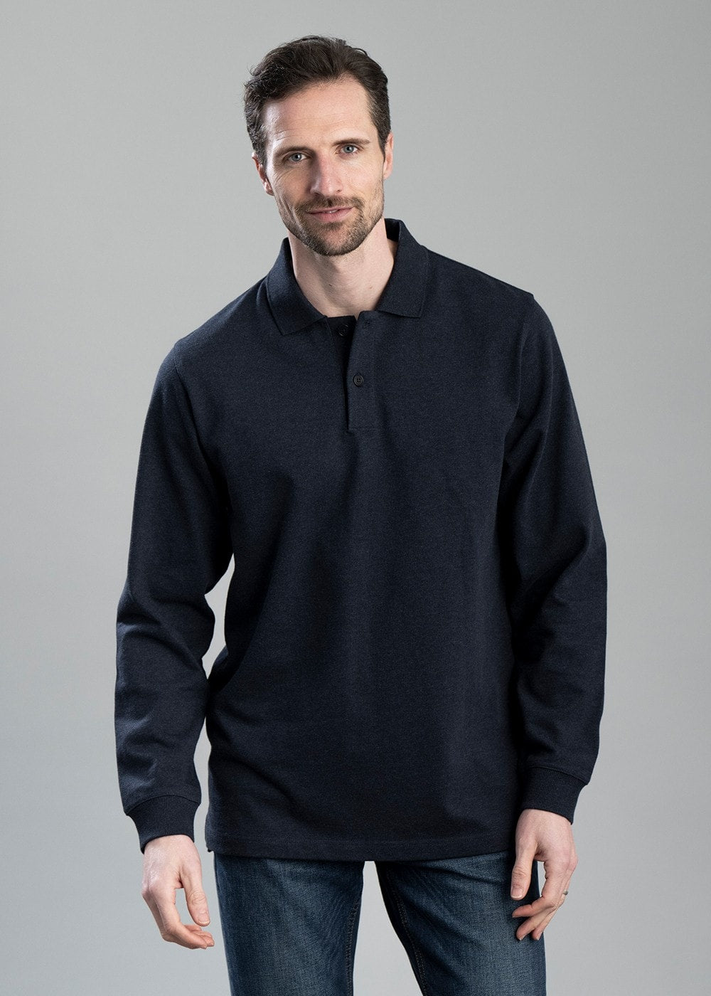 Percy Rugby Shirt AW24 - Navy - 2