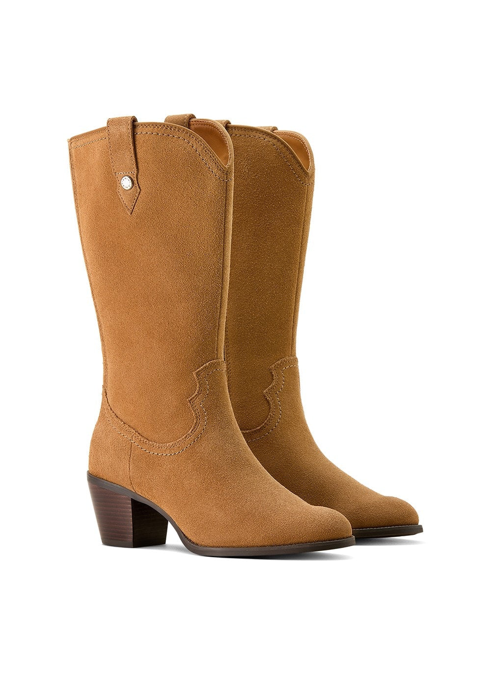 Addison Boots - Caramel Suede - 1