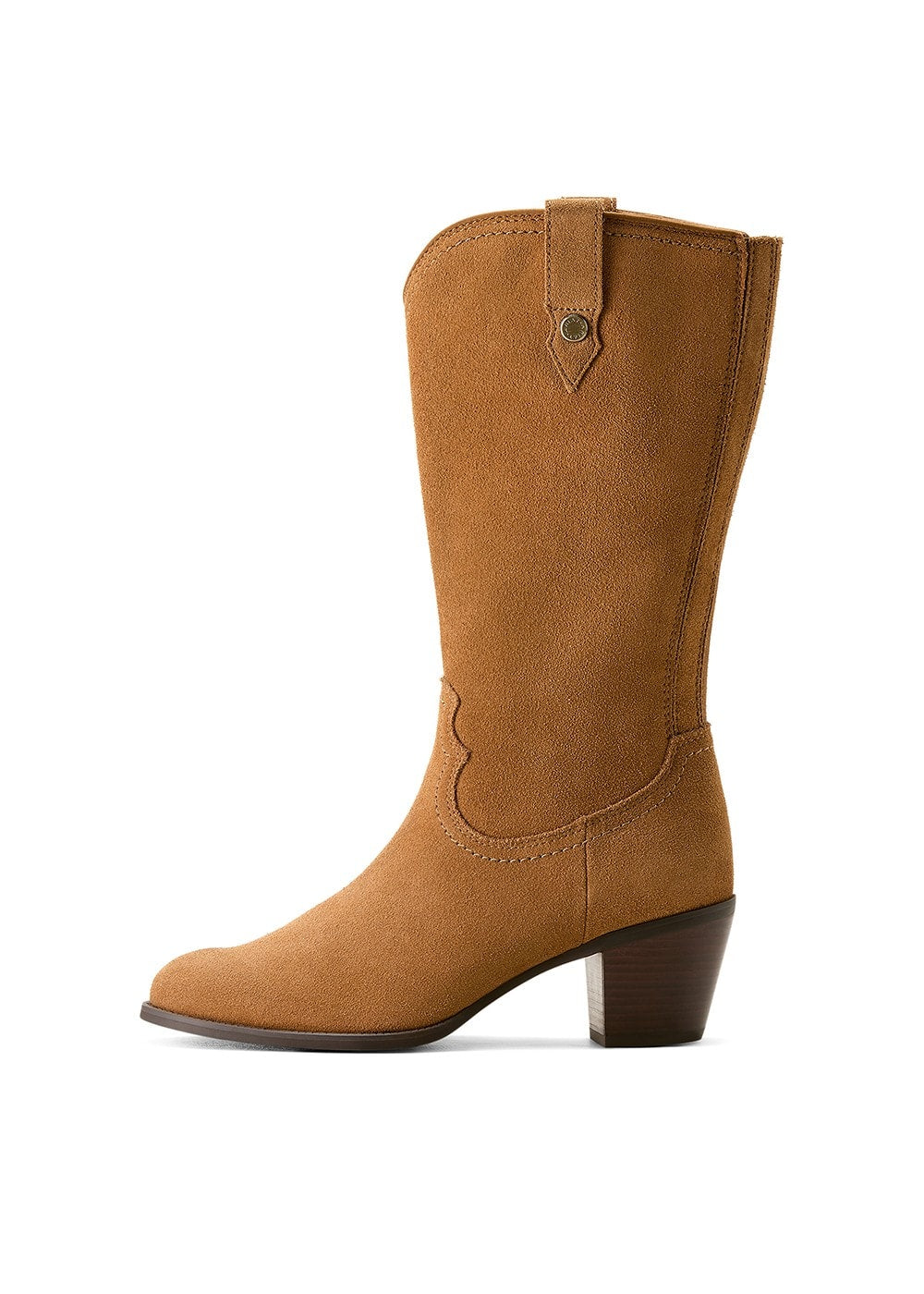 Addison Boots - Caramel Suede - 3