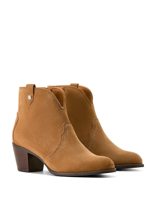 Tilbury Boots - Caramel Suede - 1