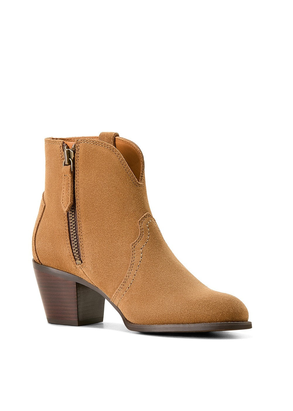 Tilbury Boots - Caramel Suede - 3