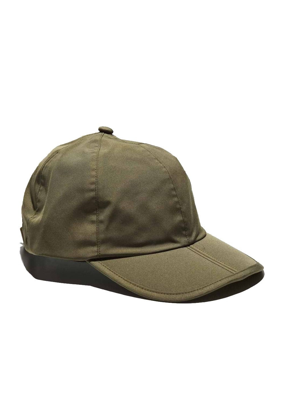 Salle Waterproof Foldable Peak Cap - Olive - 1