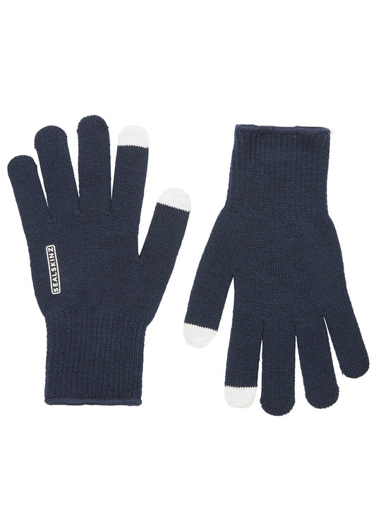 Hanworth Merino Gloves - Navy - 1