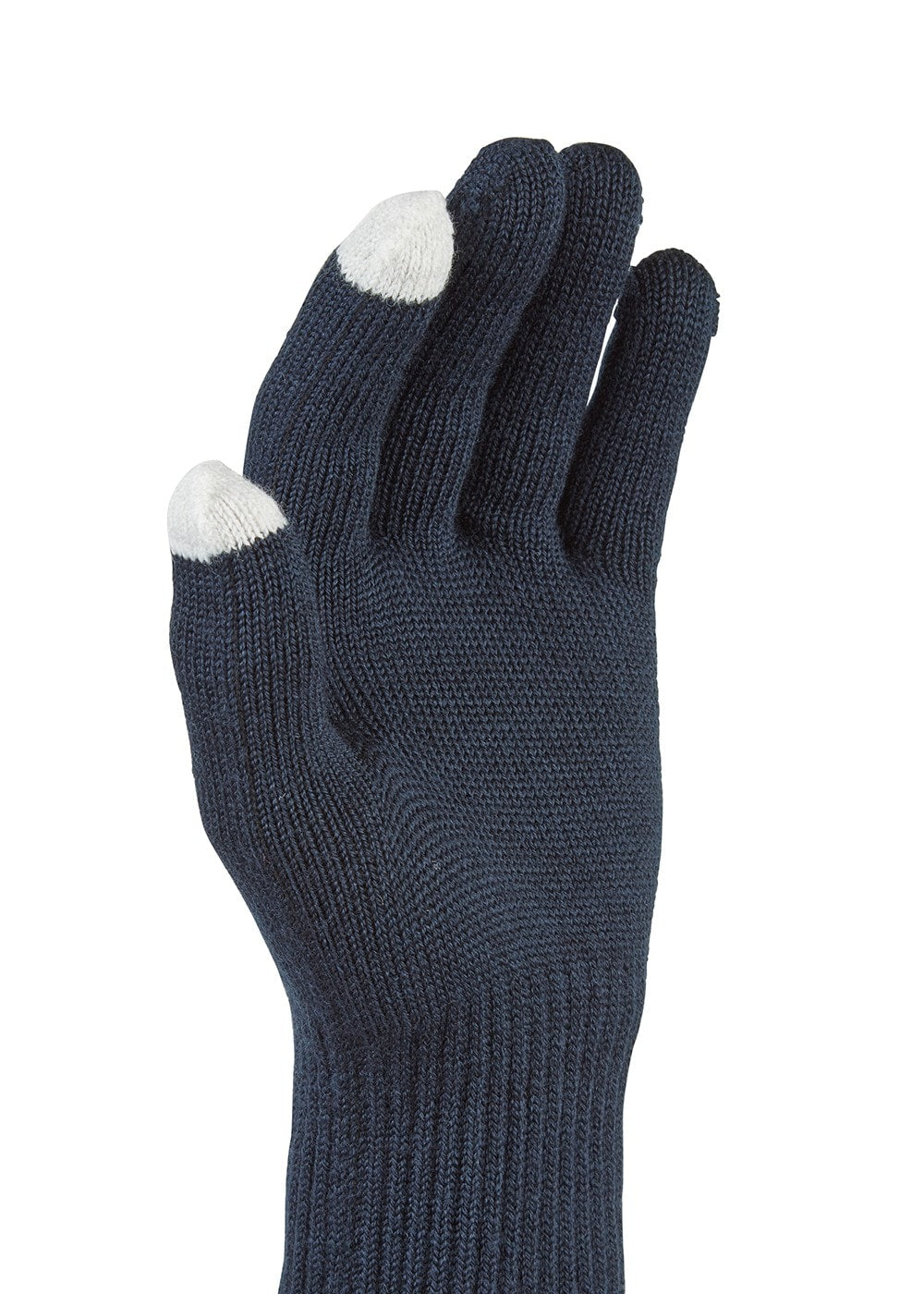 Hanworth Merino Gloves - Navy - 3