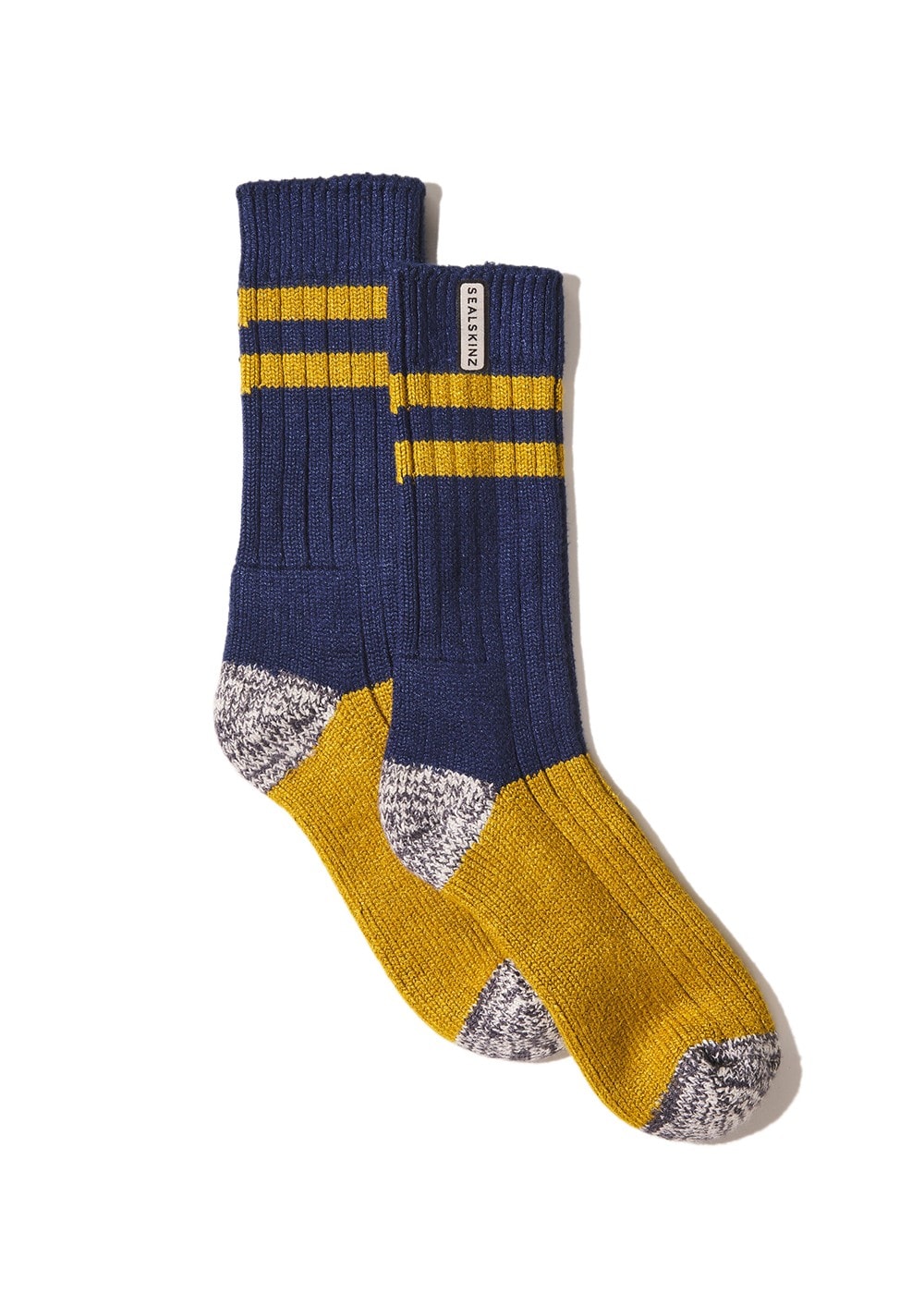 Cawston Bamboo Mid Socks AW24 - Navy - 1