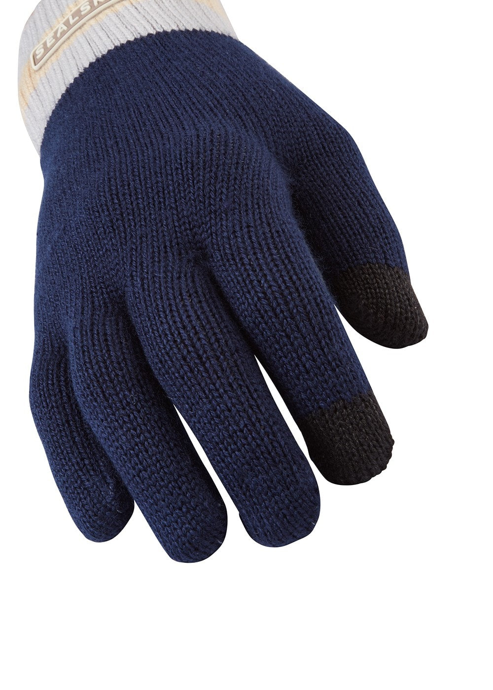 Wereham Waterproof Hat & Knitted Gloves - Navy - 3