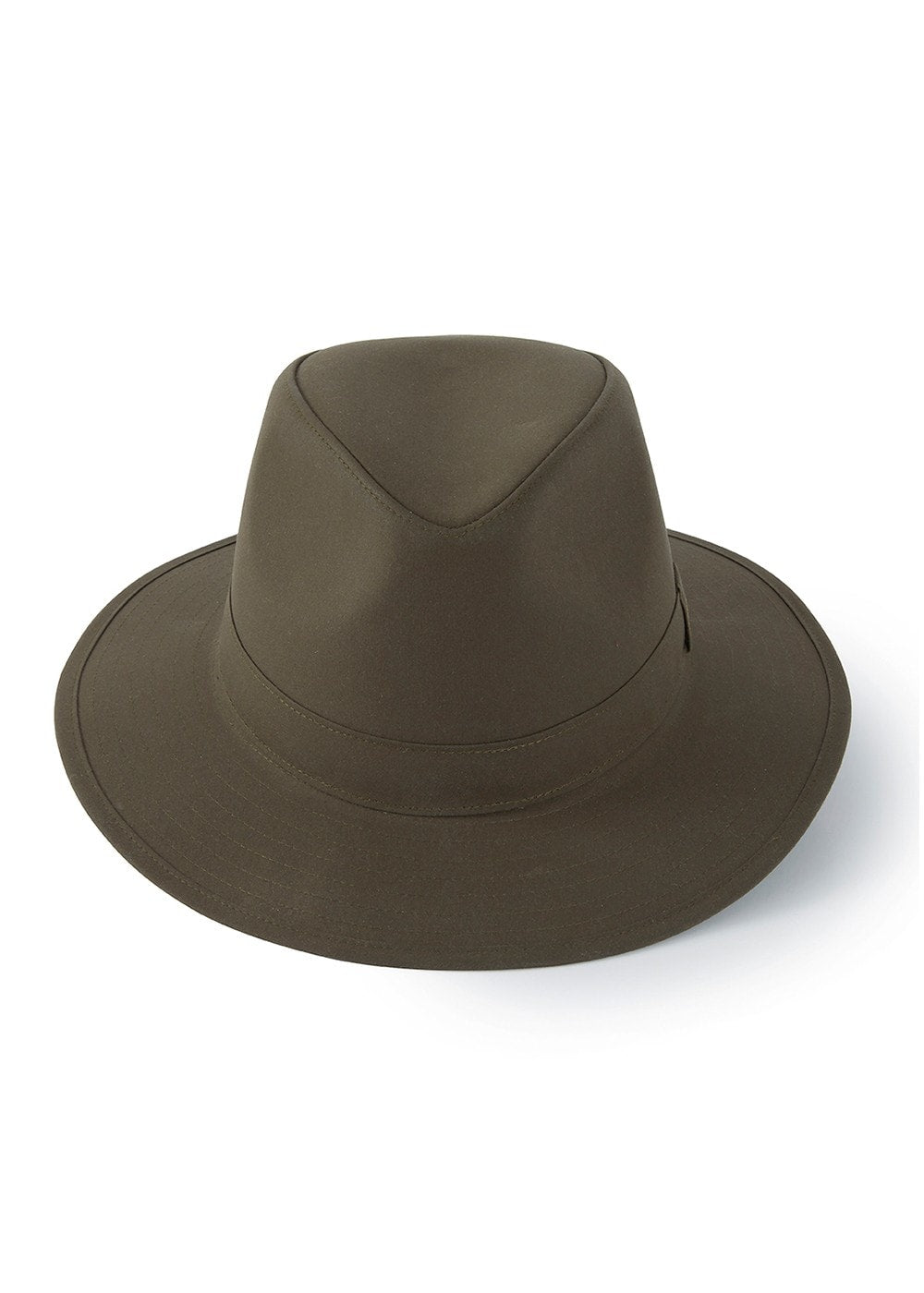 Darsham Wax Fedora AW24 - Olive - 1