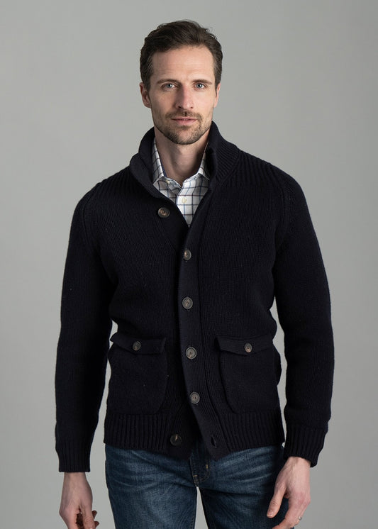 Shiel Jacket - Navy - 1