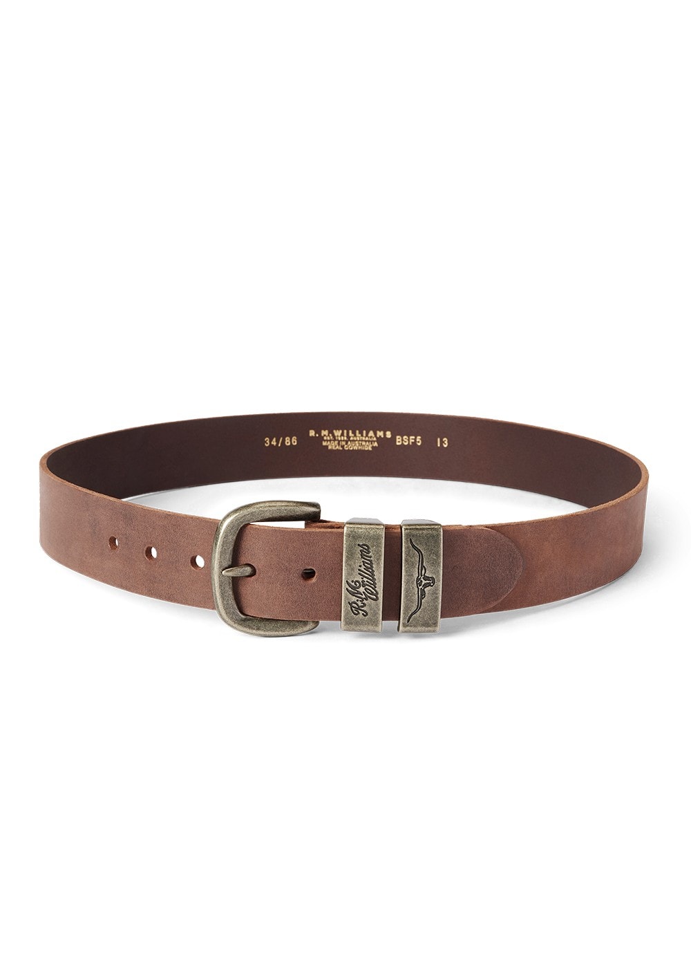 Drover 1.5" Belt - Bark II - 4