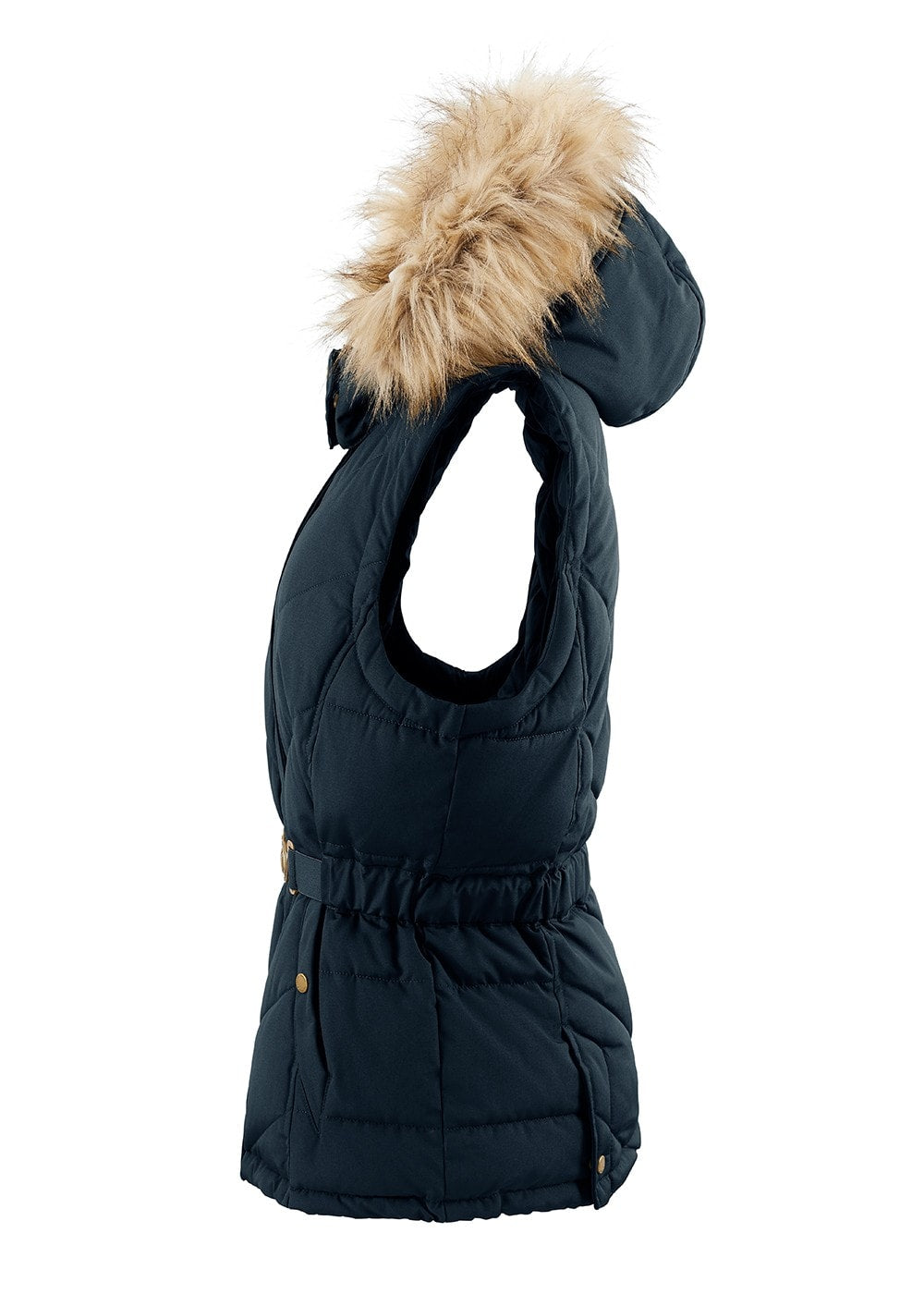 Charlotte Padded Gilet AW24 - Navy Blue - 8