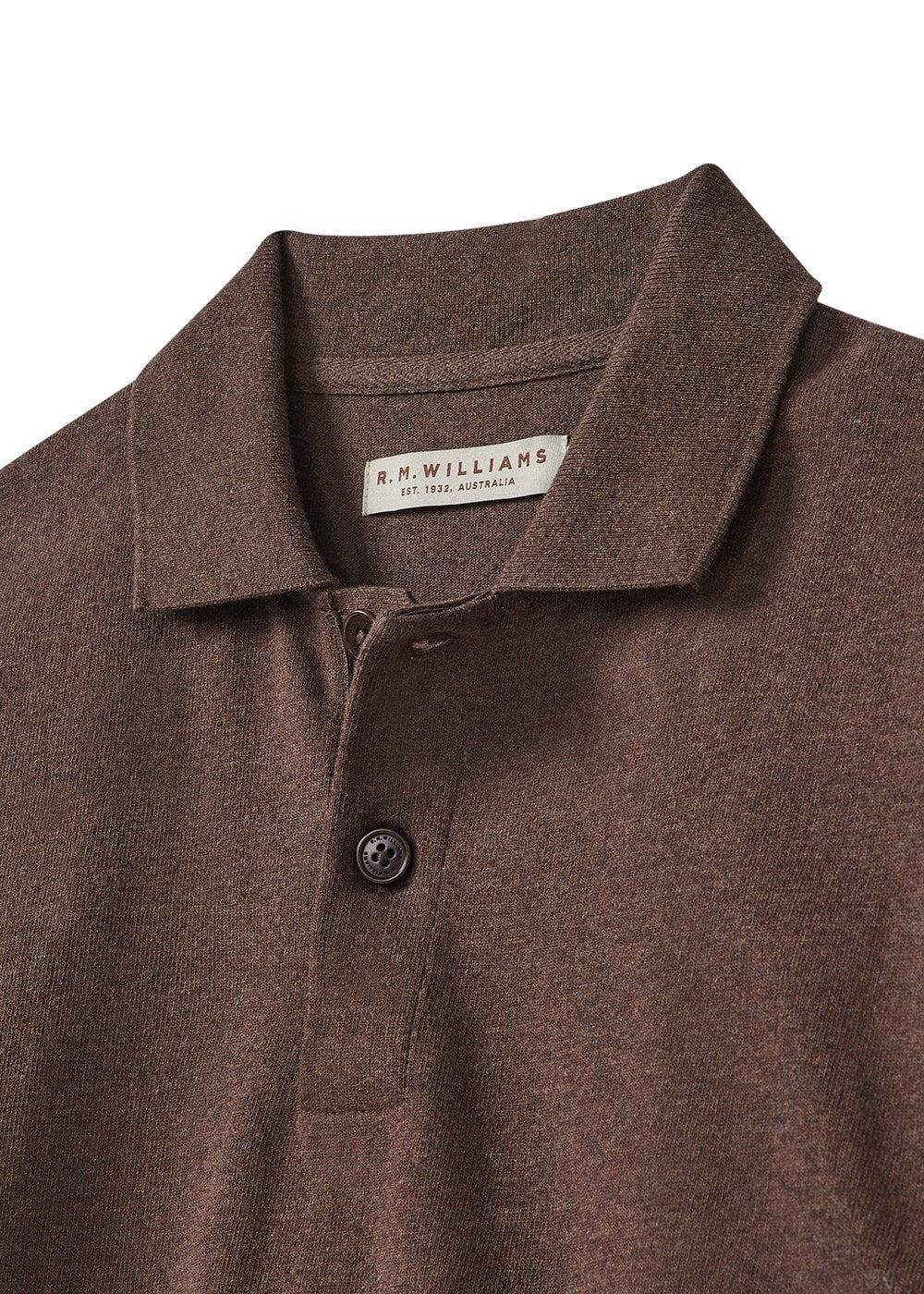 Percy Rugby Shirt AW24 - Brown - 7