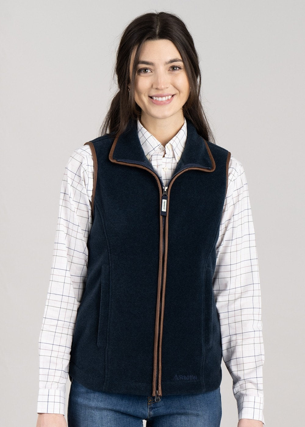 Lyndon Fleece Gilet - Petrol Blue - 2