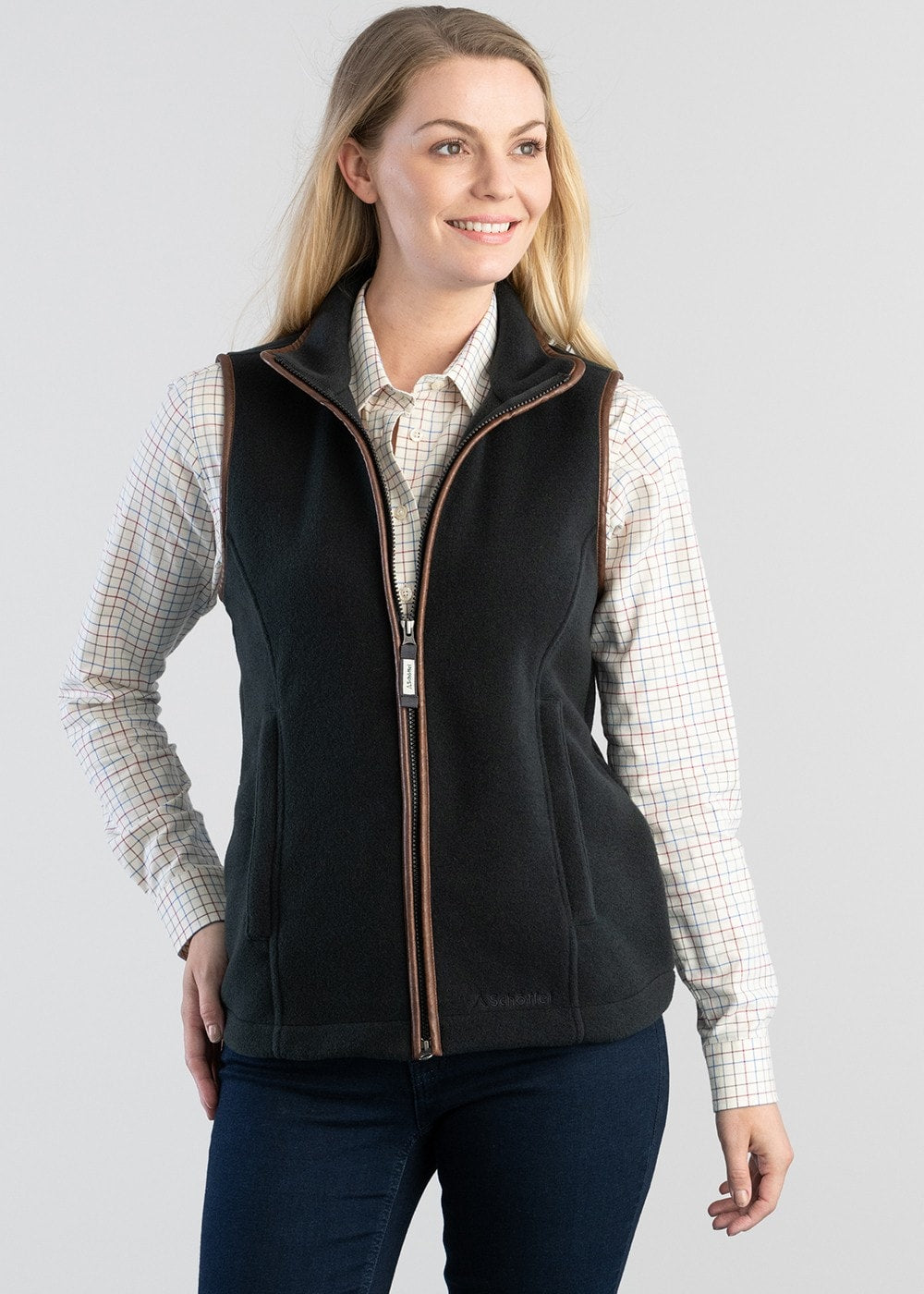 Lyndon Fleece Gilet - Gunmetal - 3