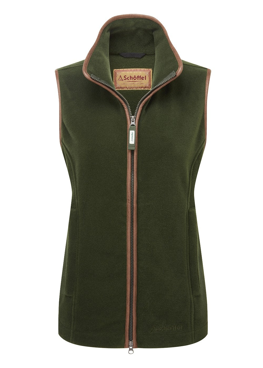 Lyndon Fleece Gilet - Forest - 5