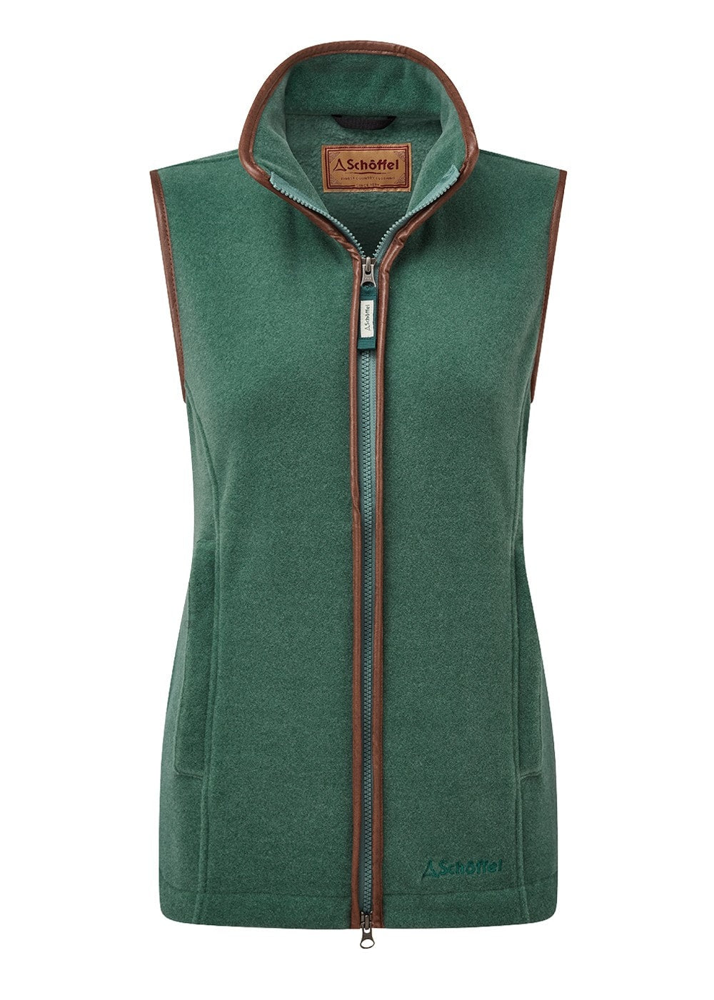 Lyndon Fleece Gilet - Duck Egg - 5